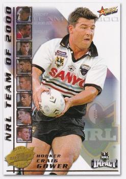 2001 Select Impact - Team of the Year 2000 #TY8 Craig Gower Front